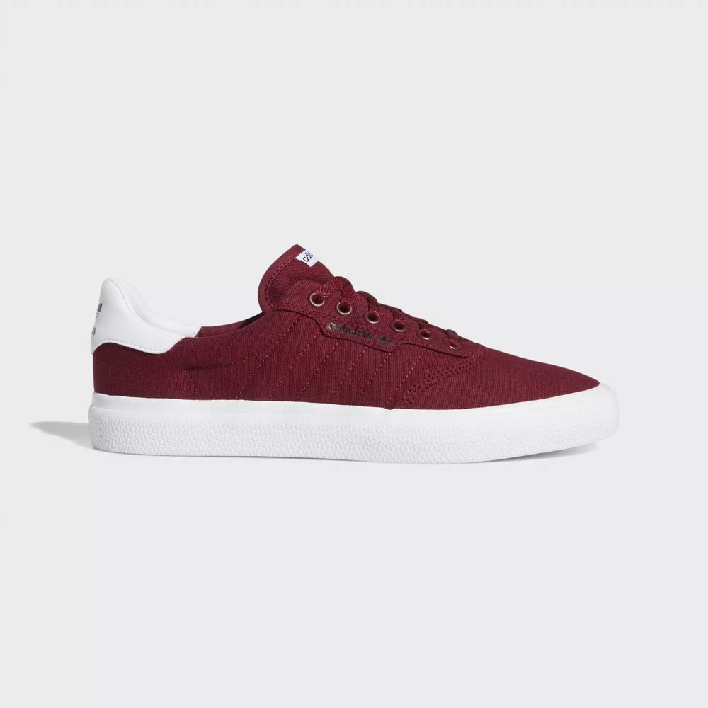 Adidas 3MC Vulc Tenis Rojos Para Mujer (MX-91526)